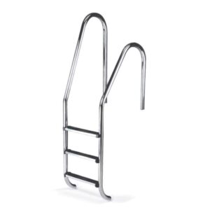 Escalera piscina asimétrica 3 peldaños